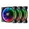 Riing Plus 12 LED RGB水冷排風扇TT Premium頂級版(三顆風扇包裝)