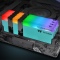 鋼影TOUGHRAM RGB記憶體  DDR4 3600MHz 16GB (8GB x2)-松石綠