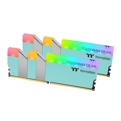 鋼影TOUGHRAM RGB D5 Memory DDR5 5600MT/s 32GB (16GB x2) – 松石綠