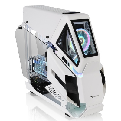 麥道爾 AH T600 高直立式強化玻璃機殼 雪白版